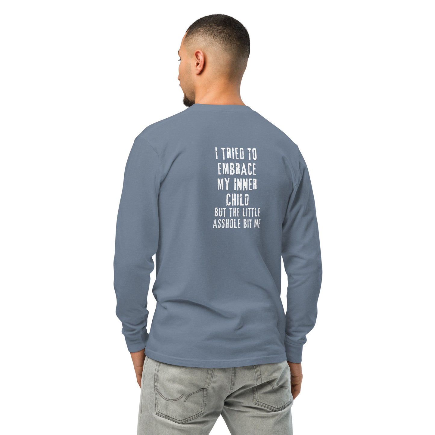 Garment-Dyed Heavyweight Long Sleeve Shirt - Inner Child