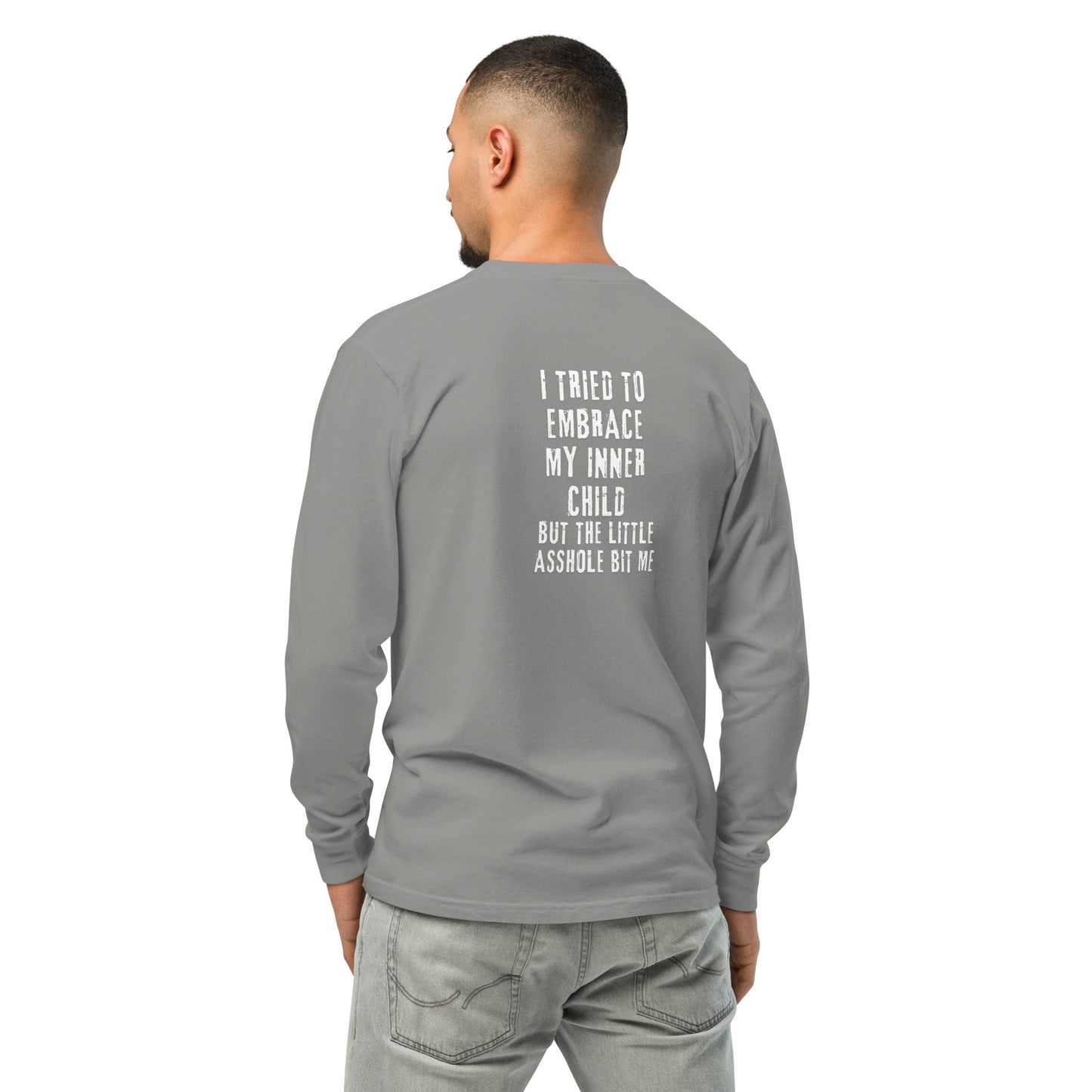 Garment-Dyed Heavyweight Long Sleeve Shirt - Inner Child