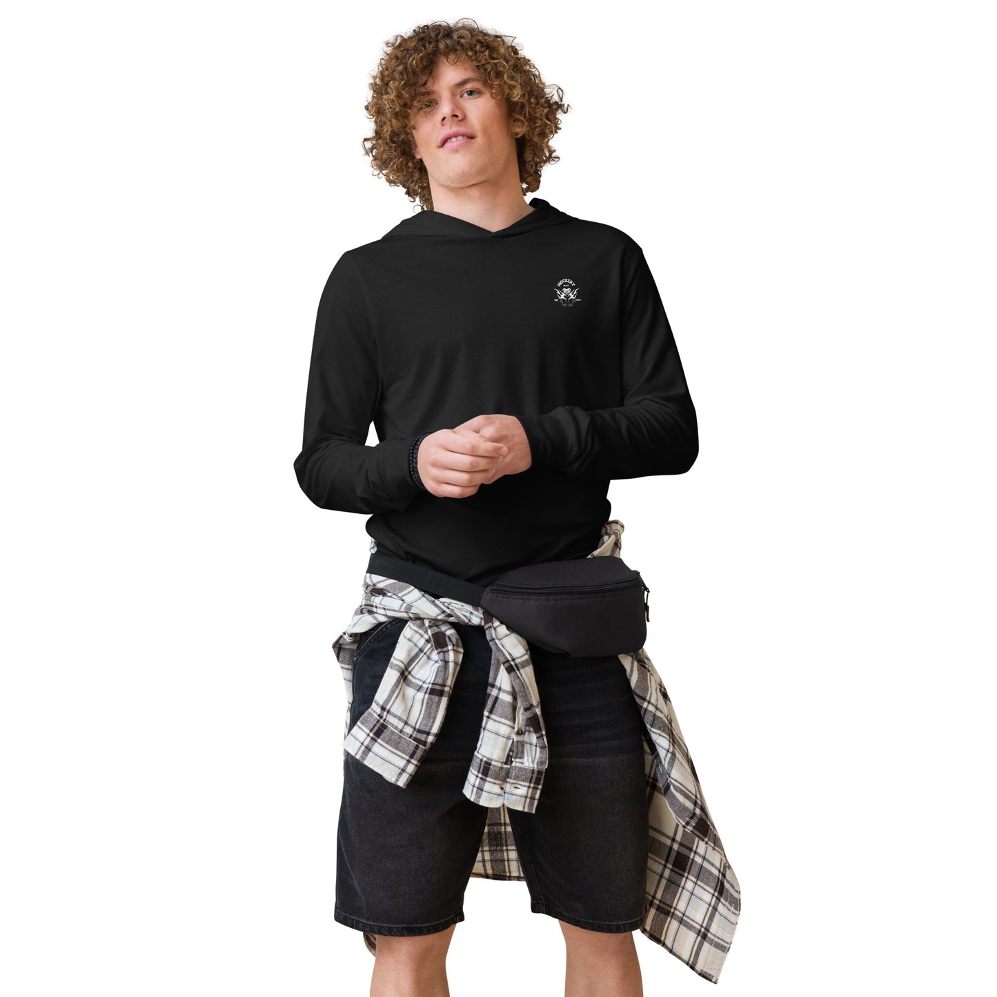 Hooded Long-Sleeve Tee -My Smart Mouth