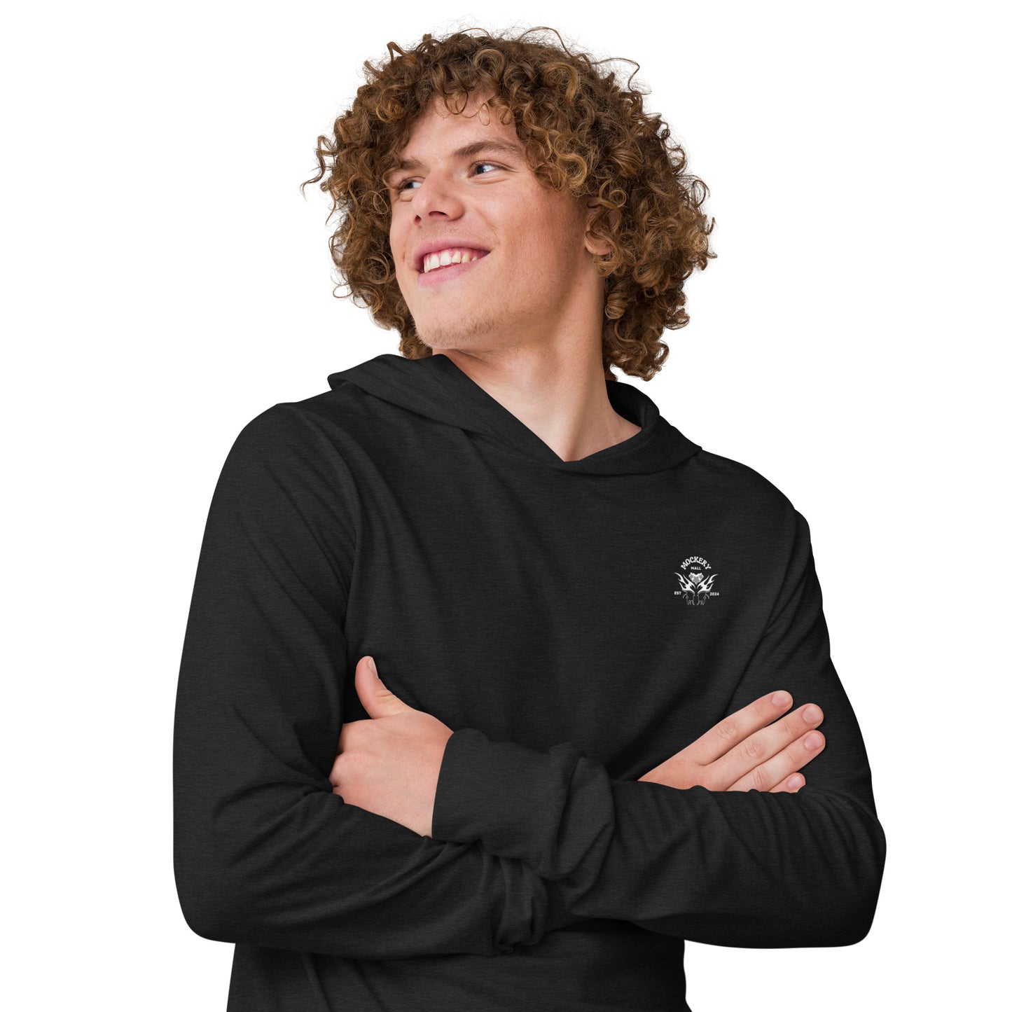 Hooded Long-Sleeve Tee -My Smart Mouth
