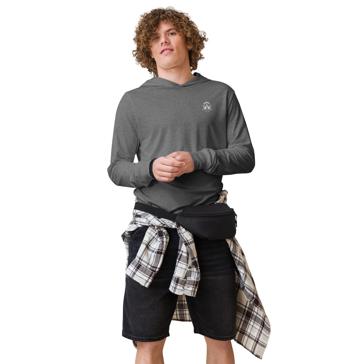 Hooded Long-Sleeve Tee -My Smart Mouth