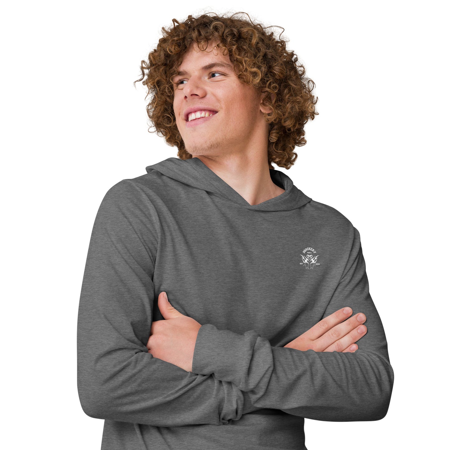 Hooded Long-Sleeve Tee -My Smart Mouth