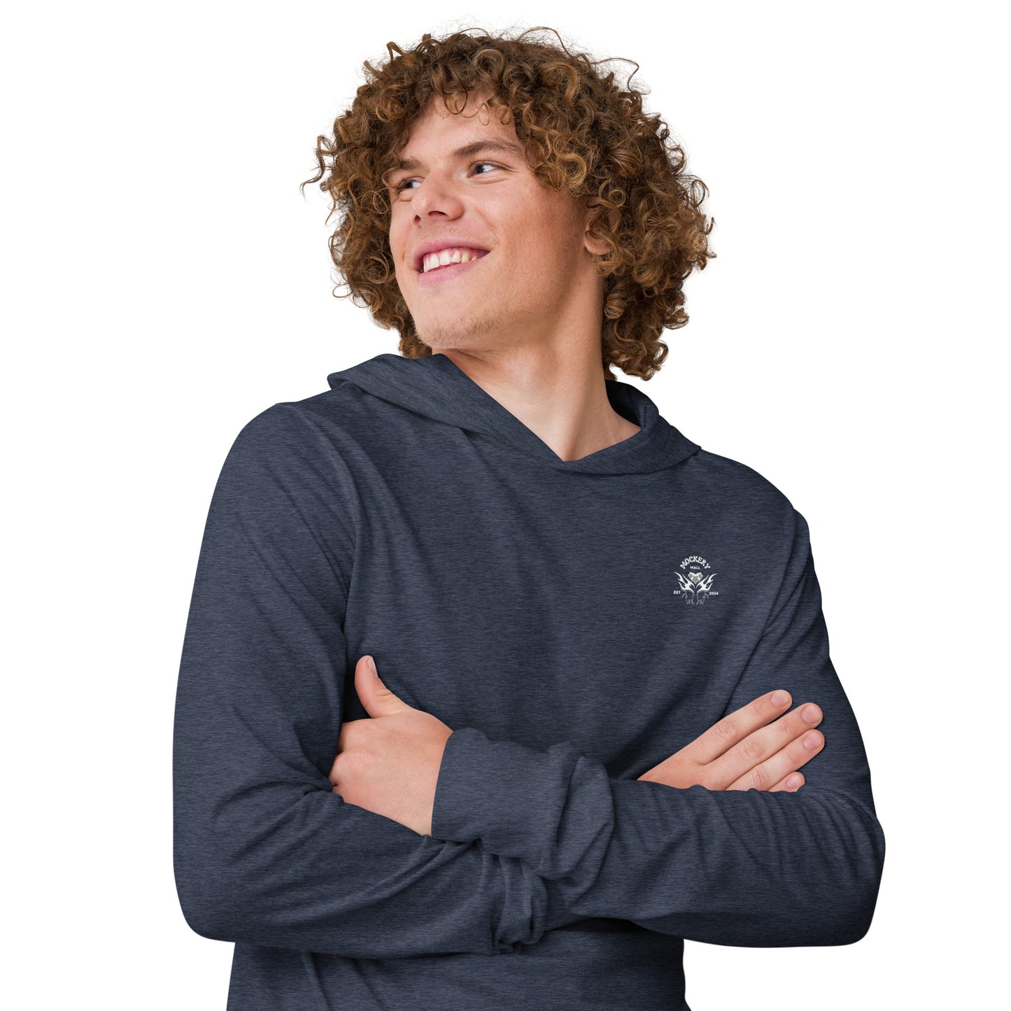 Hooded Long-Sleeve Tee -My Smart Mouth
