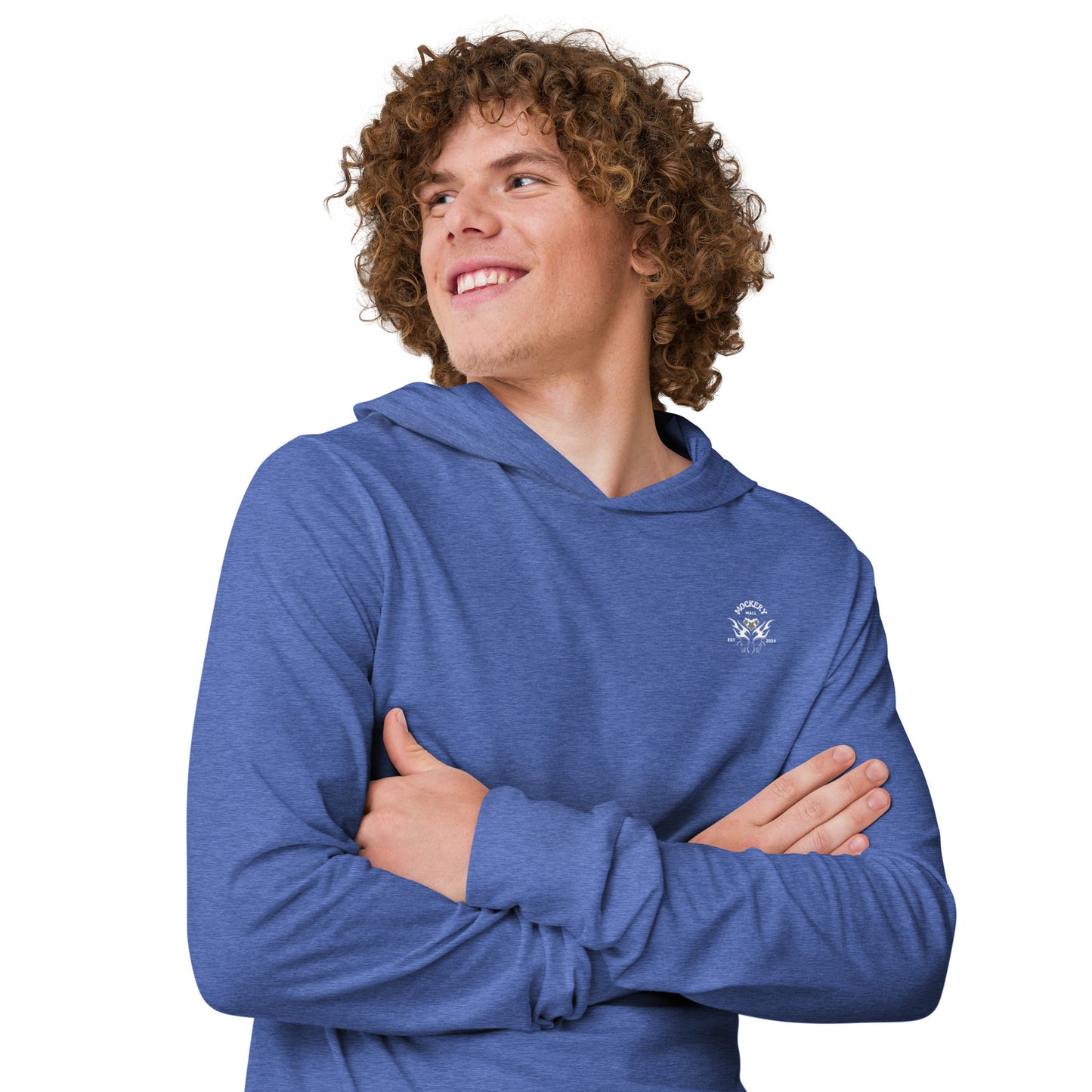 Hooded Long-Sleeve Tee -My Smart Mouth